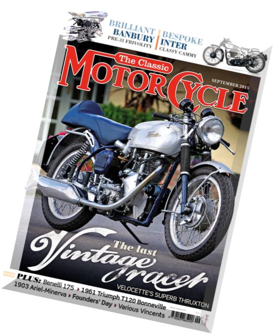 The Classic MotorCycle – September 2015