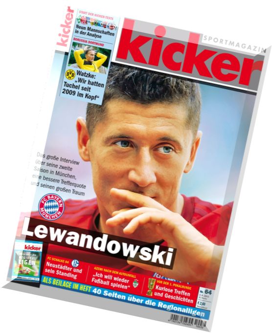 Kicker Sportmagazin – Nr.64, 3 August 2015