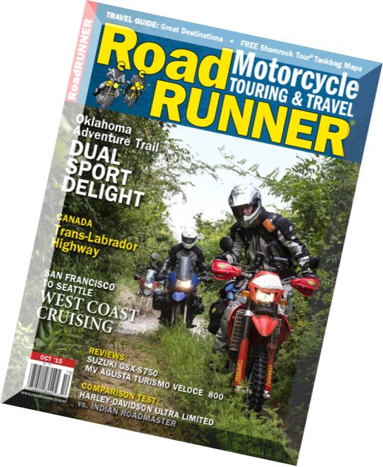 RoadRUNNER – Motorcycle Touring & Travel – September-October 2015