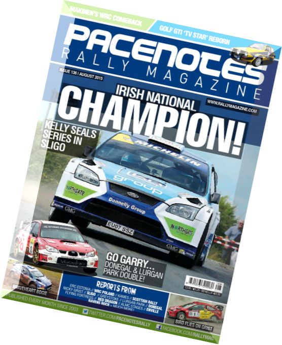 Pacenotes Rally – August 2015