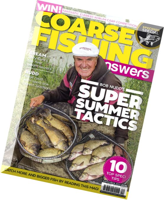 Coarse Fishing Answers – September 2015