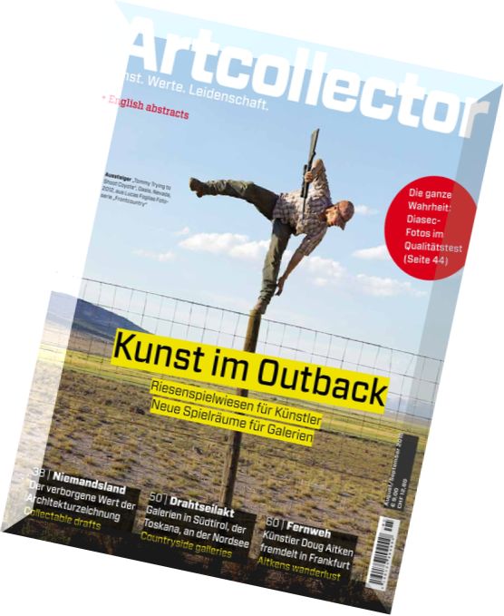 Artcollector Magazin – August-September 2015
