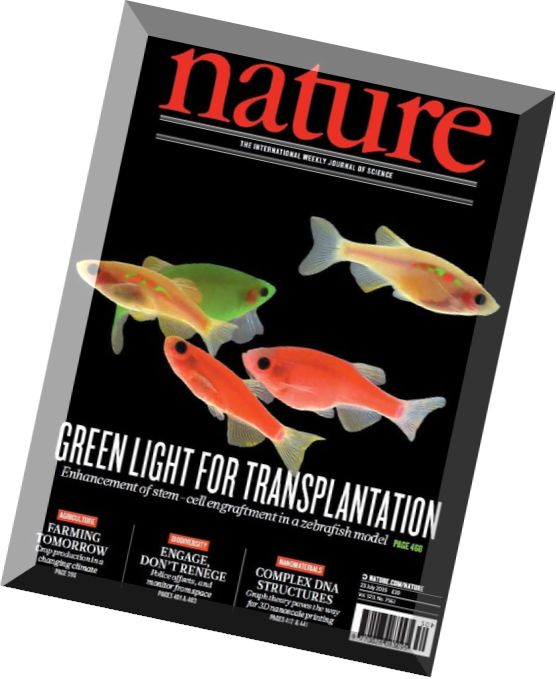 Nature Magazine – 23 July 2015