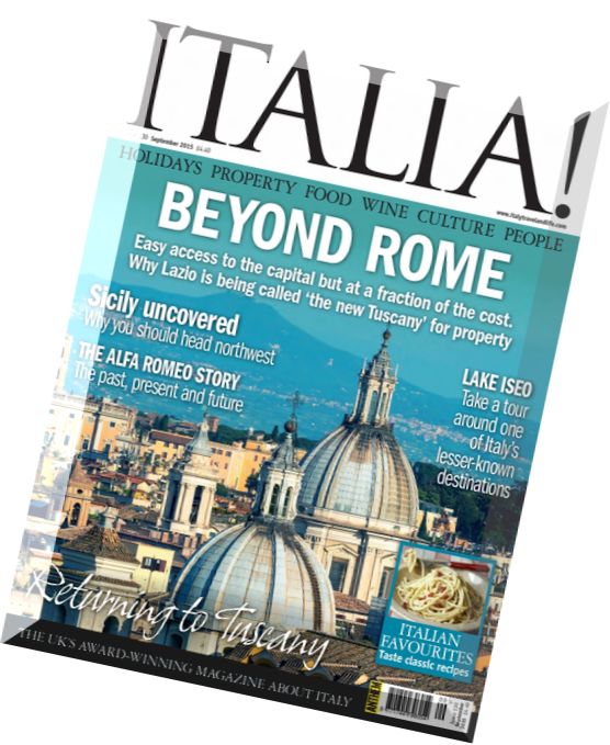 Italia! Magazine – September 2015