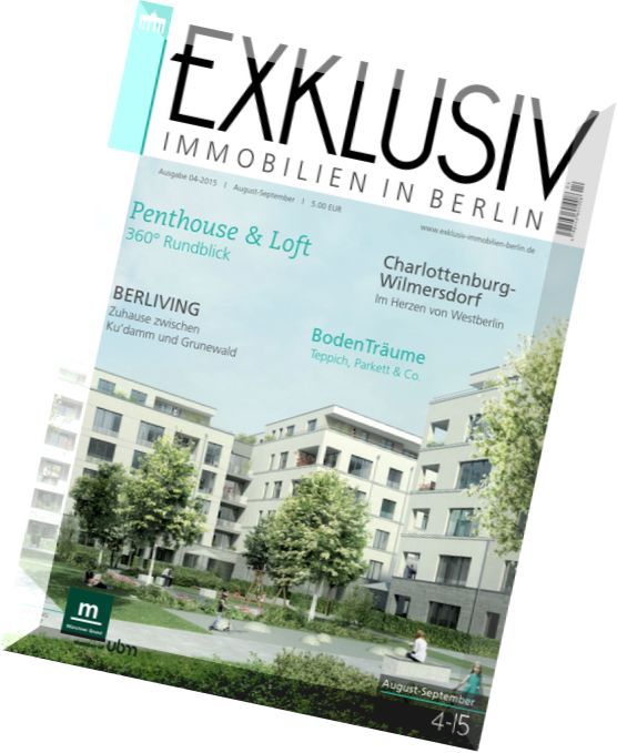Exklusiv Immobilien in Berlin – August-September 2015