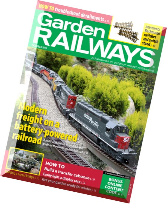 Garden Railways – October 2015