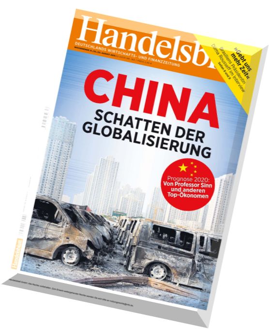 Handelsblatt – 21, 22, 23 August 2015