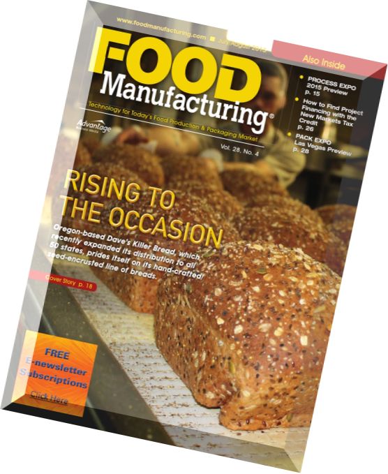 Food Manufacturing – July-August 2015