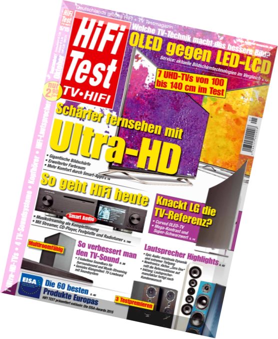 Hifi-Test TV Hifi Magazin – September-Oktober 2015