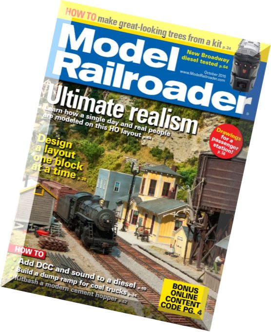 Model Railroader – October 2015