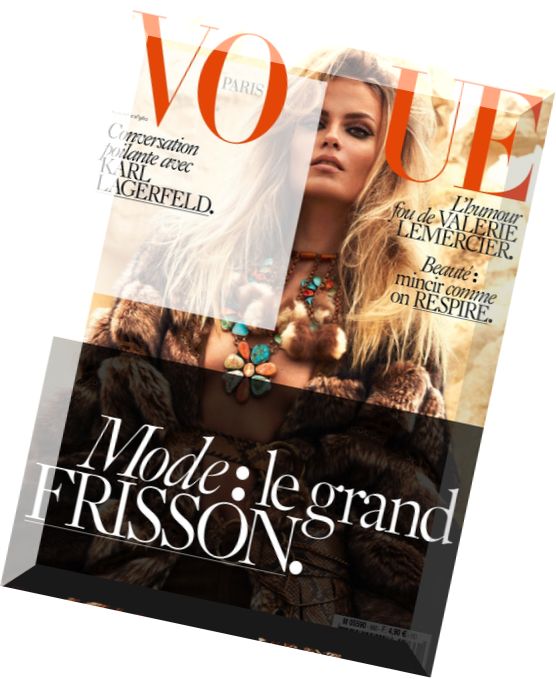 Vogue Paris – Septembre 2015