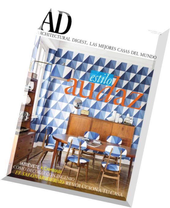 AD Architectural Digest Spain – Septiembre 2015