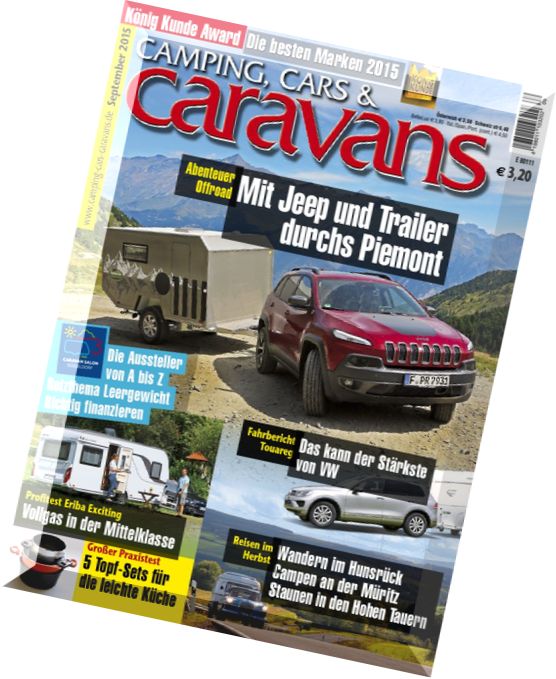 Camping, Cars & Caravans – September 2015
