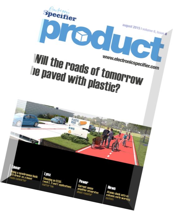 Electronic Specifier Product – August 2015