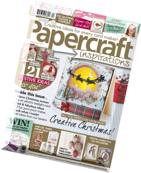 Papercraft Inspirations – November 2015