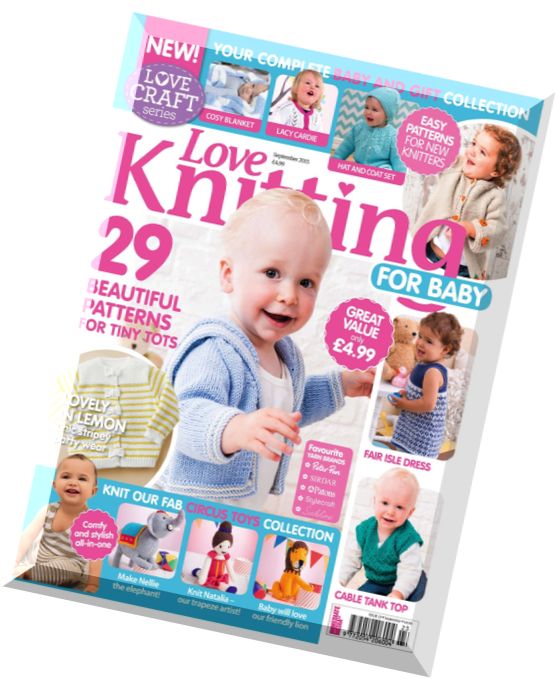 Love Knitting for Baby – September 2015