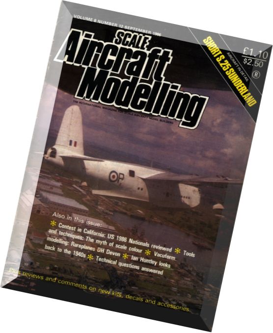 Scale Aircraft Modelling – 1986-09