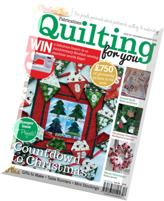 Fabrications Quilting for You – November-December 2015