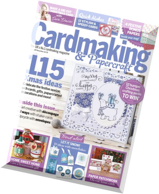 Cardmaking & Papercraft – November 2015
