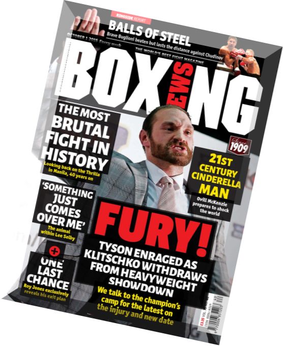 Boxing News International – 1 October 2015