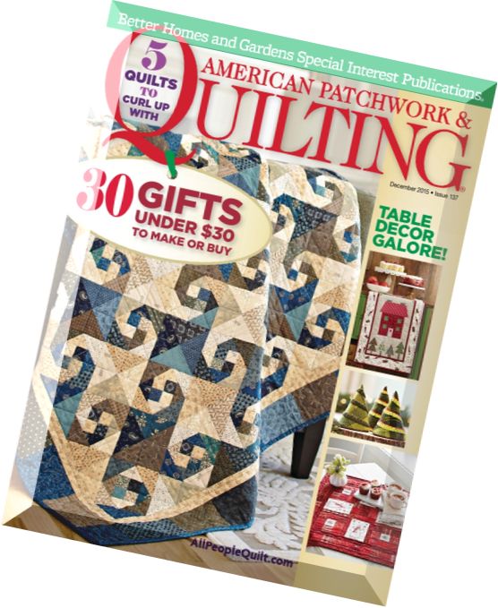 American Patchwork & Quilting – December 2015