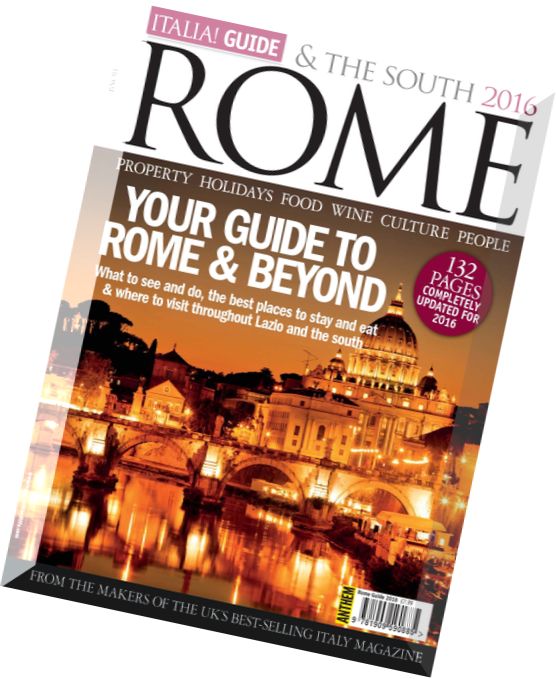 Italia! – Guide to Rome & the South 2016
