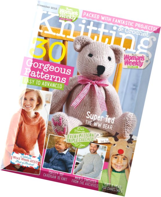 Knitting & Crochet from Woman’s Weekly – November 2015