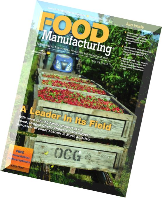 Food Manufacturing – September 2015