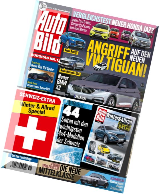 Auto Bild Germany – Nr.41, 9 Oktober 2015