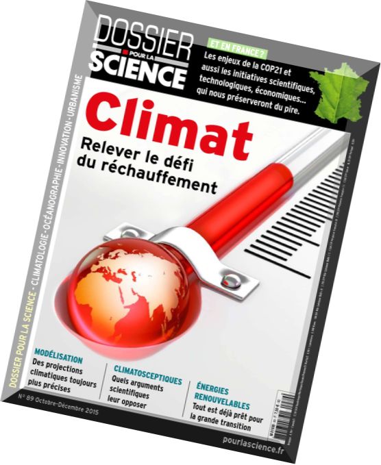Dossier Pour La Science N 89 – Octobre-Decembre 2015