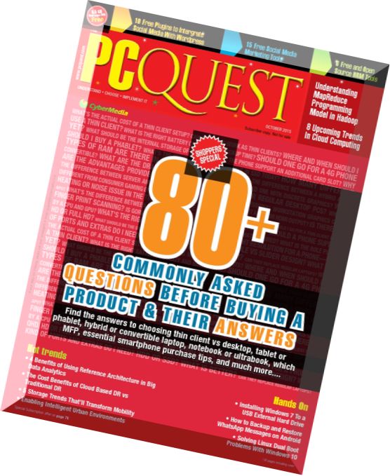 PCQuest – October 2015