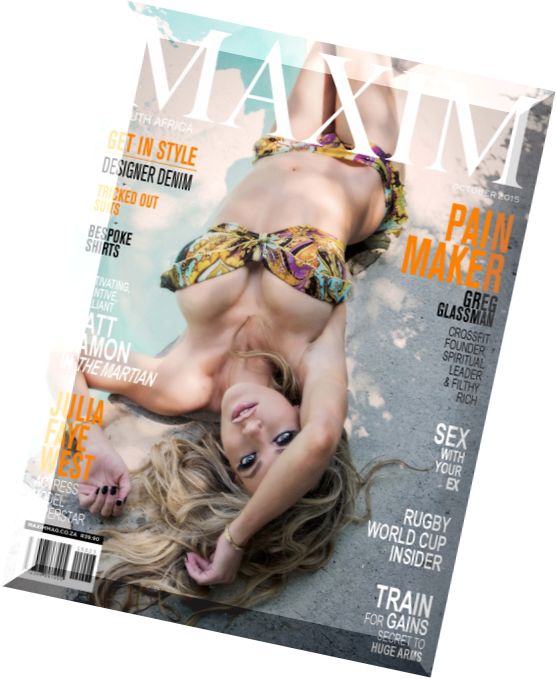 Maxim South Africa – October 2015