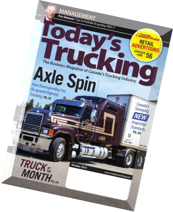 Today’s Trucking – October 2015