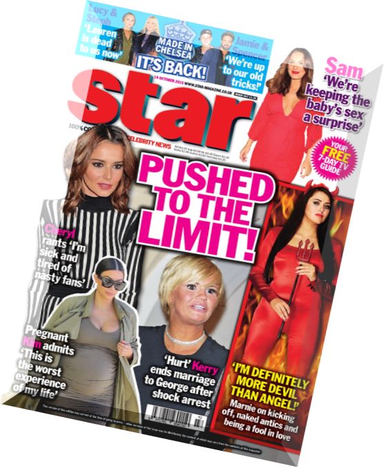 Star Magazine UK – 19 October 2015