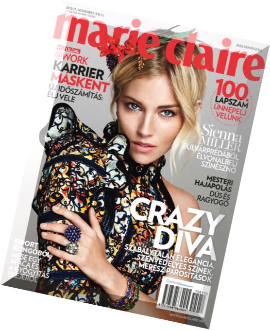 Marie Claire Hungary – November 2015