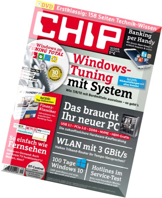 Chip Magazin – N 12, Dezember 2015