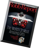 Robb Report USA – December 2015