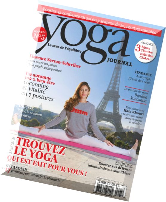 Yoga journal France – Novembre – Decembre 2015