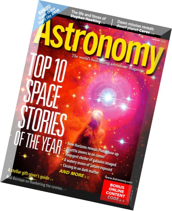 Astronomy – January 2016