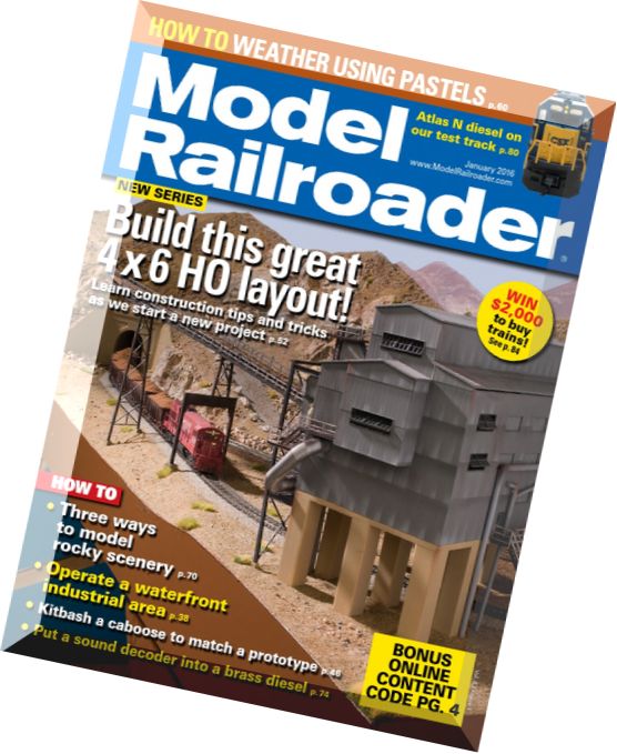 Model Railroader – January 2016