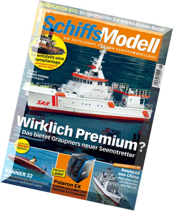 SchiffsModell – August 2015