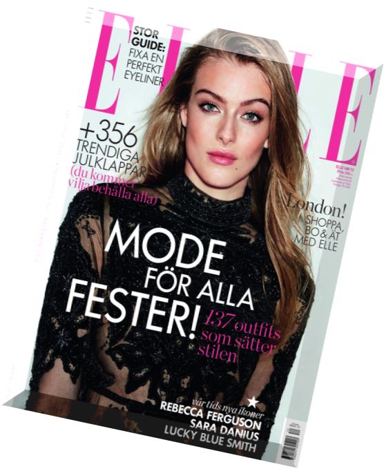 Elle Sweden – December 2015