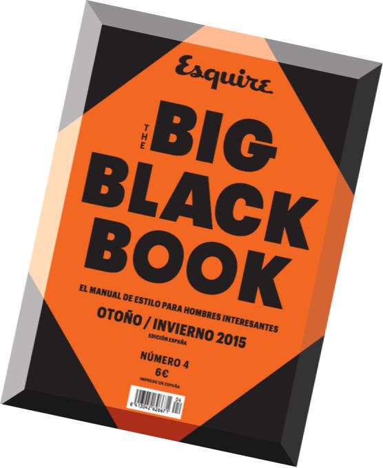 Esquire Spain – The Big Black Book – Otono-Invierno 2015