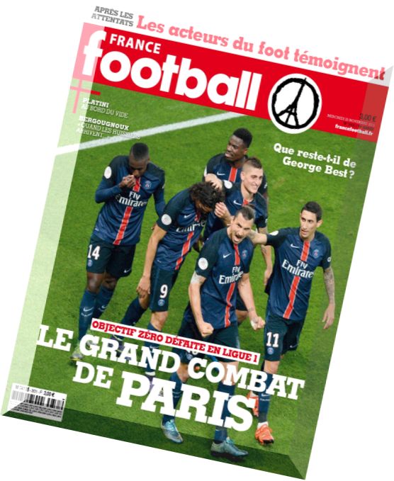 France Football – 25 November 2015