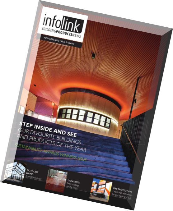 infolink Building Products News – November-December 2015