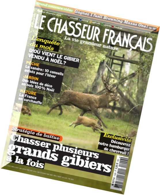 Le Chasseur Francais – Decembre 2015