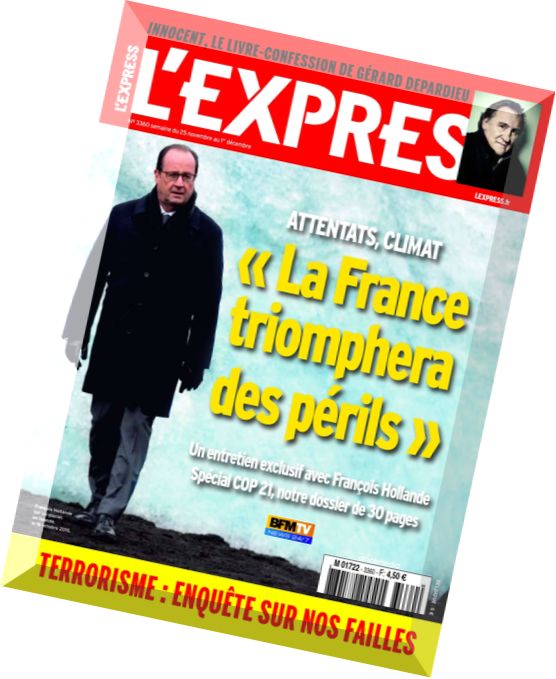 L’Express – 25 Novembre au 1 Decembre 2015