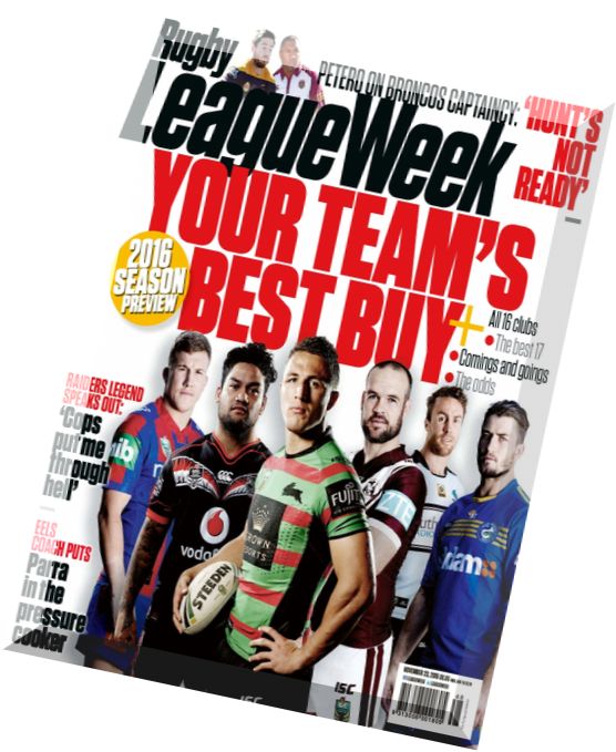 Rugby League Week – 23 November 2015