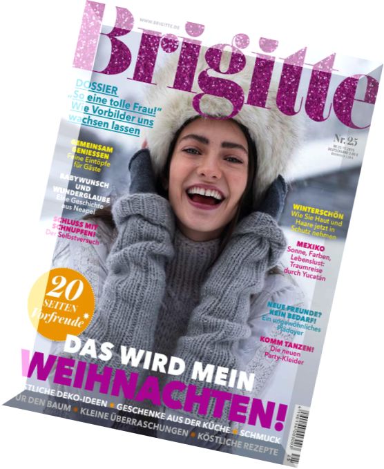 Brigitte – Nr.25, 25 November 2015
