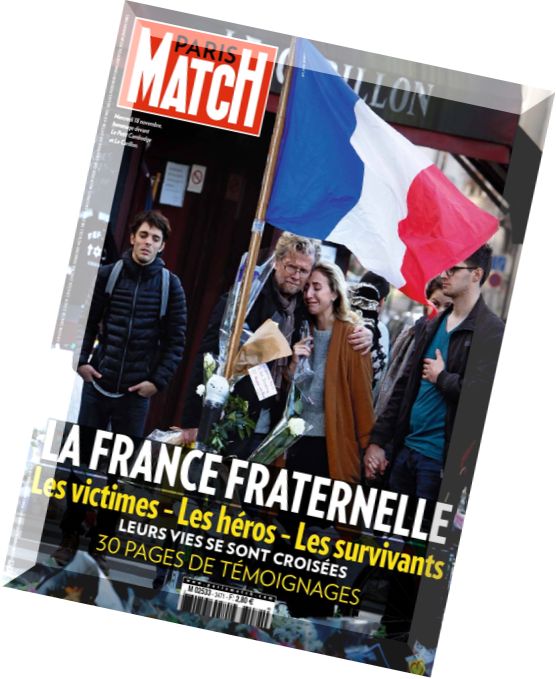 Paris Match – 26 Novembre au 2 Decembre 2015